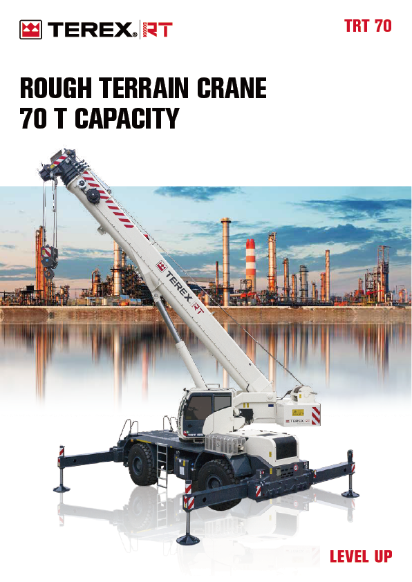 TRT-70_rough terrain crane 70T capacity